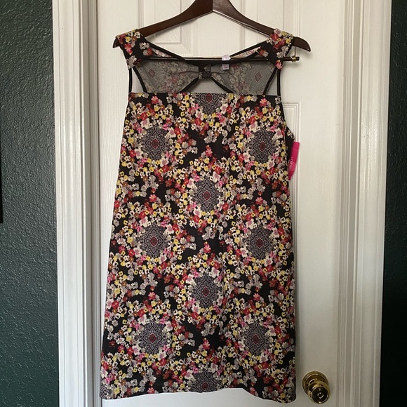 Floral Boho Mini Dress Size XXL - Picture 4 of 5